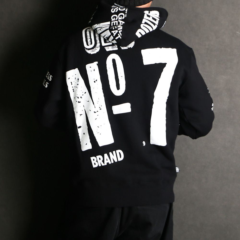 RATS/ラッツ】CRAZY HOODIE / プルオーバー パーカー / 25'RTC-0904