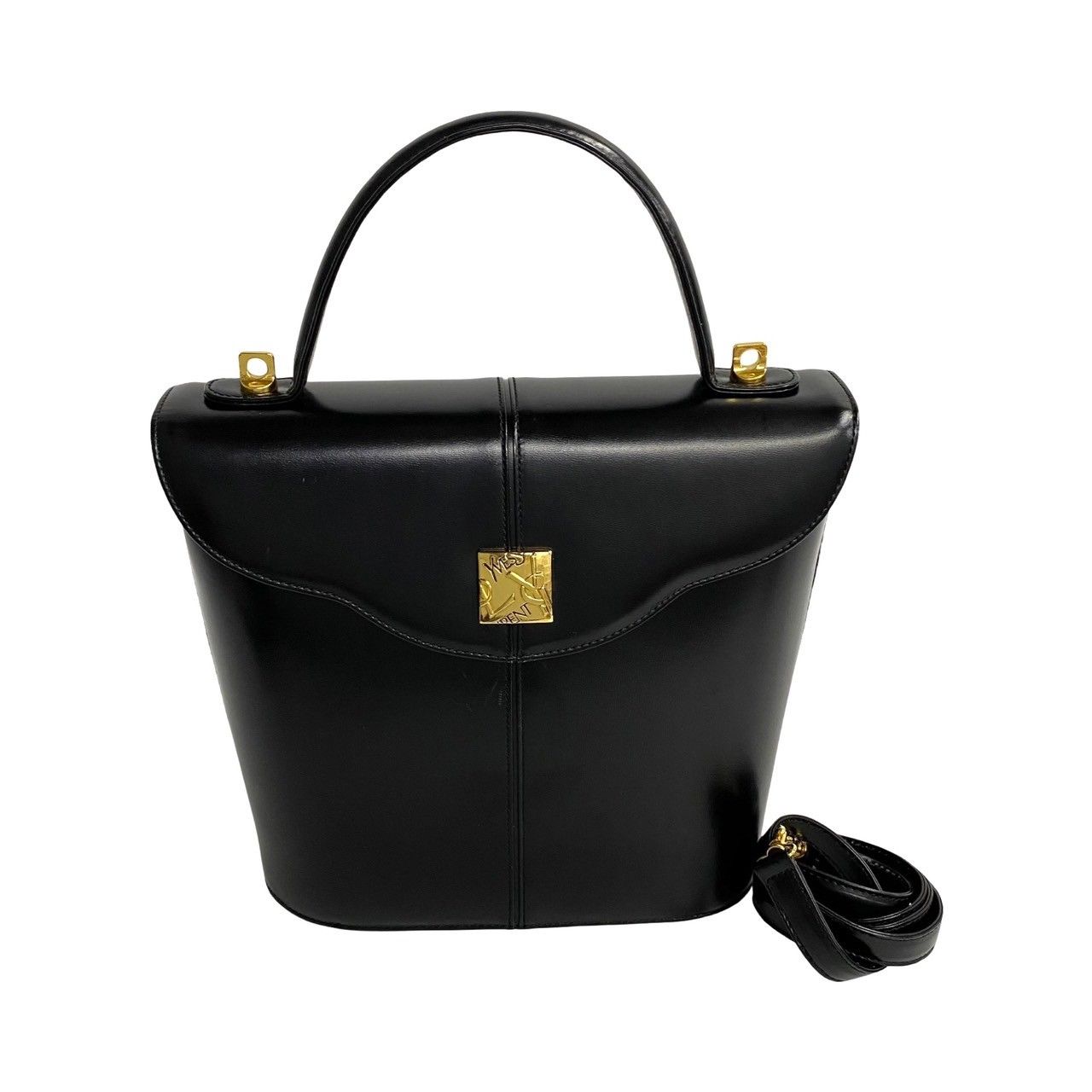 未使用保管品 袋付 YVES SAINT LAURENT イヴサンローラン YSL ロゴ 
