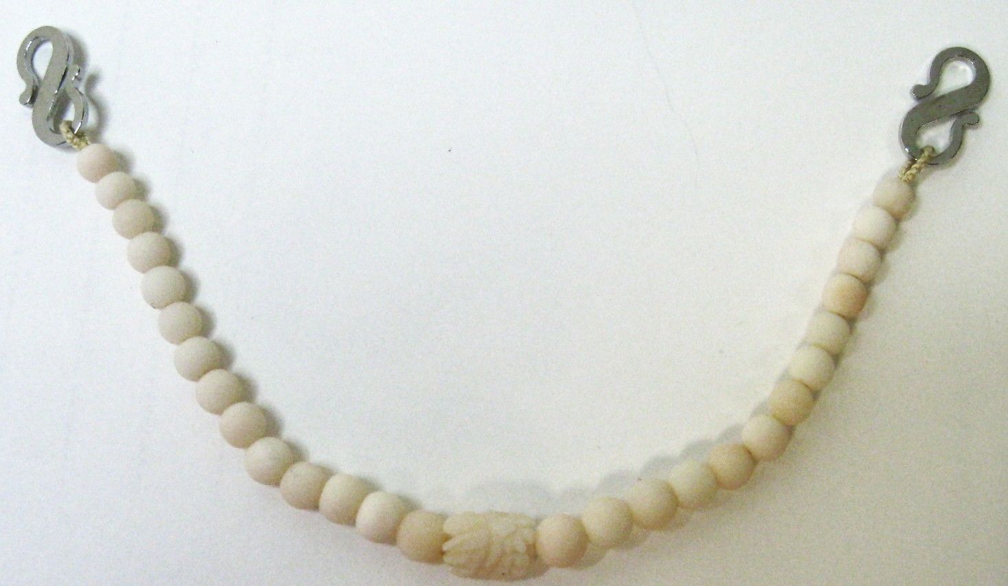 羽織紐 羽織ひも 薄いピンクのサンゴ 珊瑚 13cm 和服 和装小物 羽織