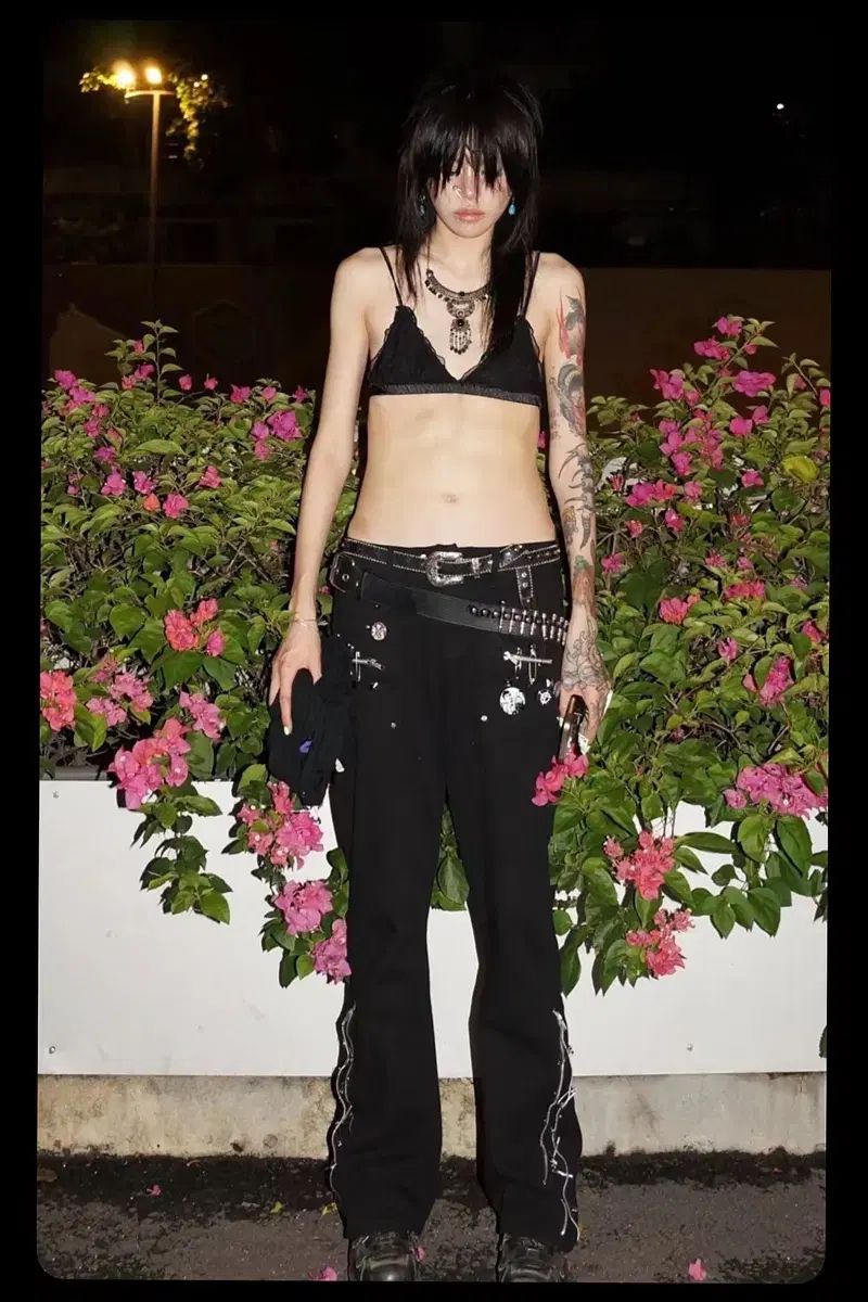 Steady Forward Old Jeans パンクルック パンクズボン