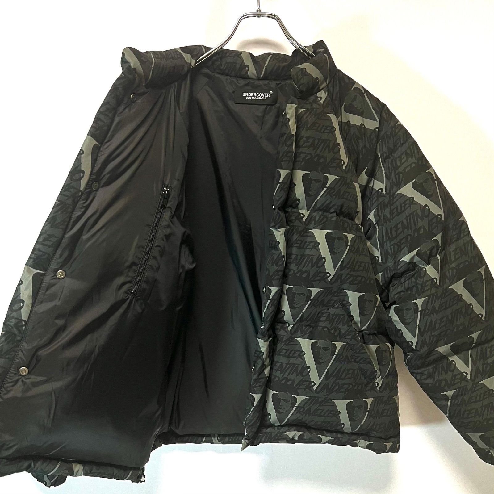 UNDERCOVER VALENTINO 19AW アンダーカバー ダウンジャケット ロゴ 