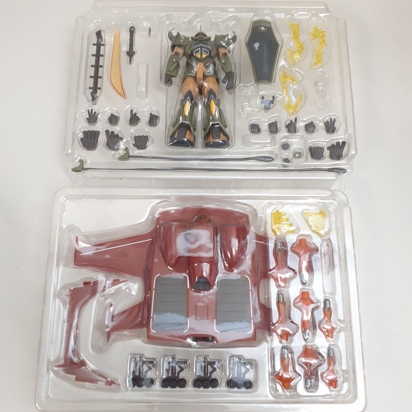 三沢店47】ROBOT魂 ＜SIDE MS＞ MS-07B グフ＆ド・ダイ YSセット ver 