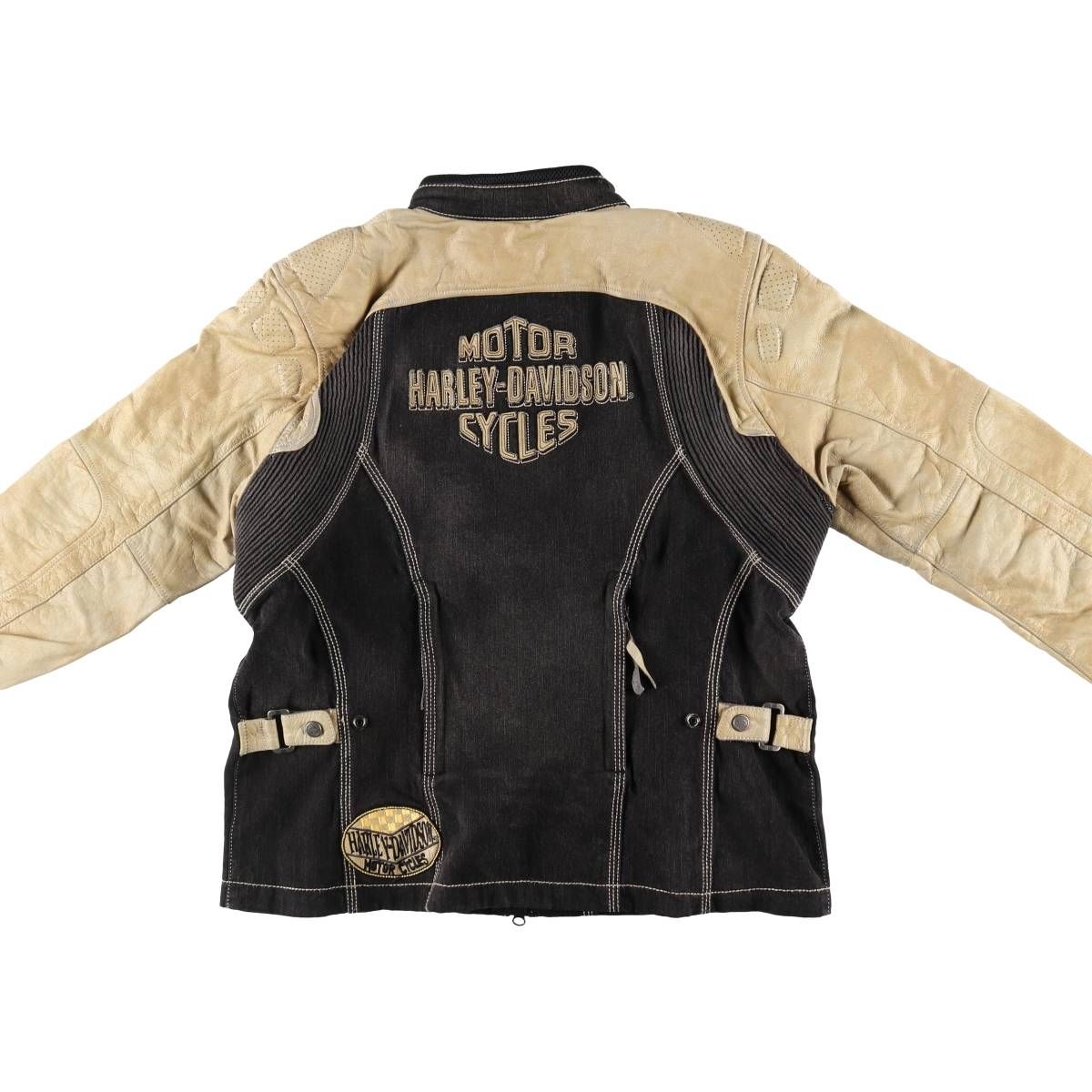 ハーレーダビッドソン　デニム　ライダース　レディース Women's Essential Bar & Shield Denim Jacket - Medium Indigo