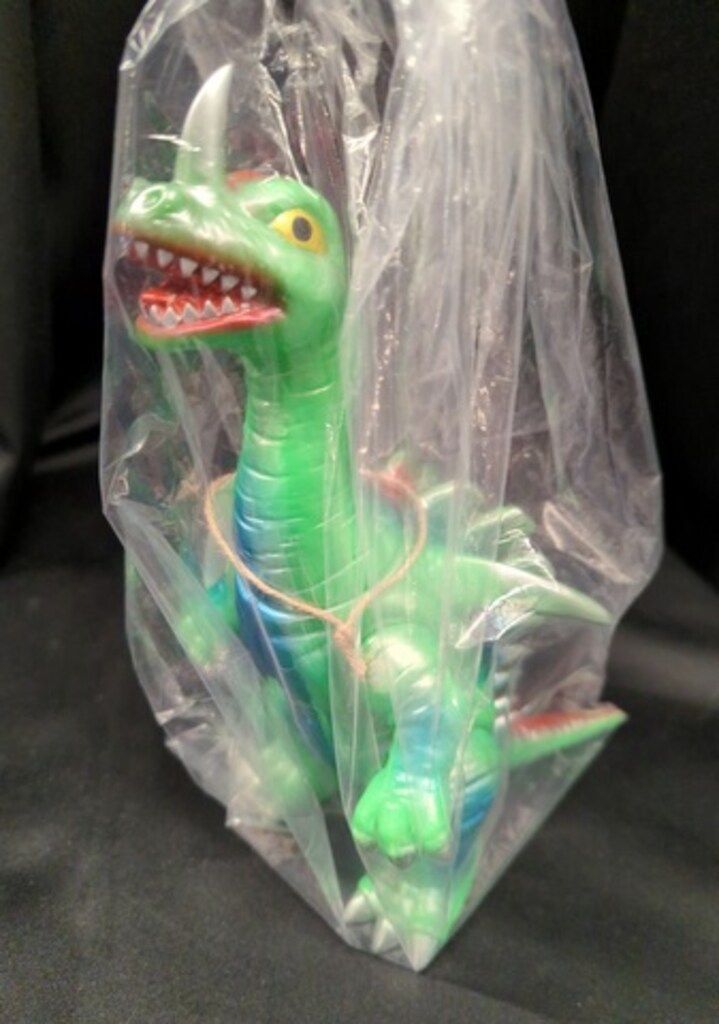 鶯谷町玩具店 ニュー怪獣 ネッシー 緑成型 - メルカリ