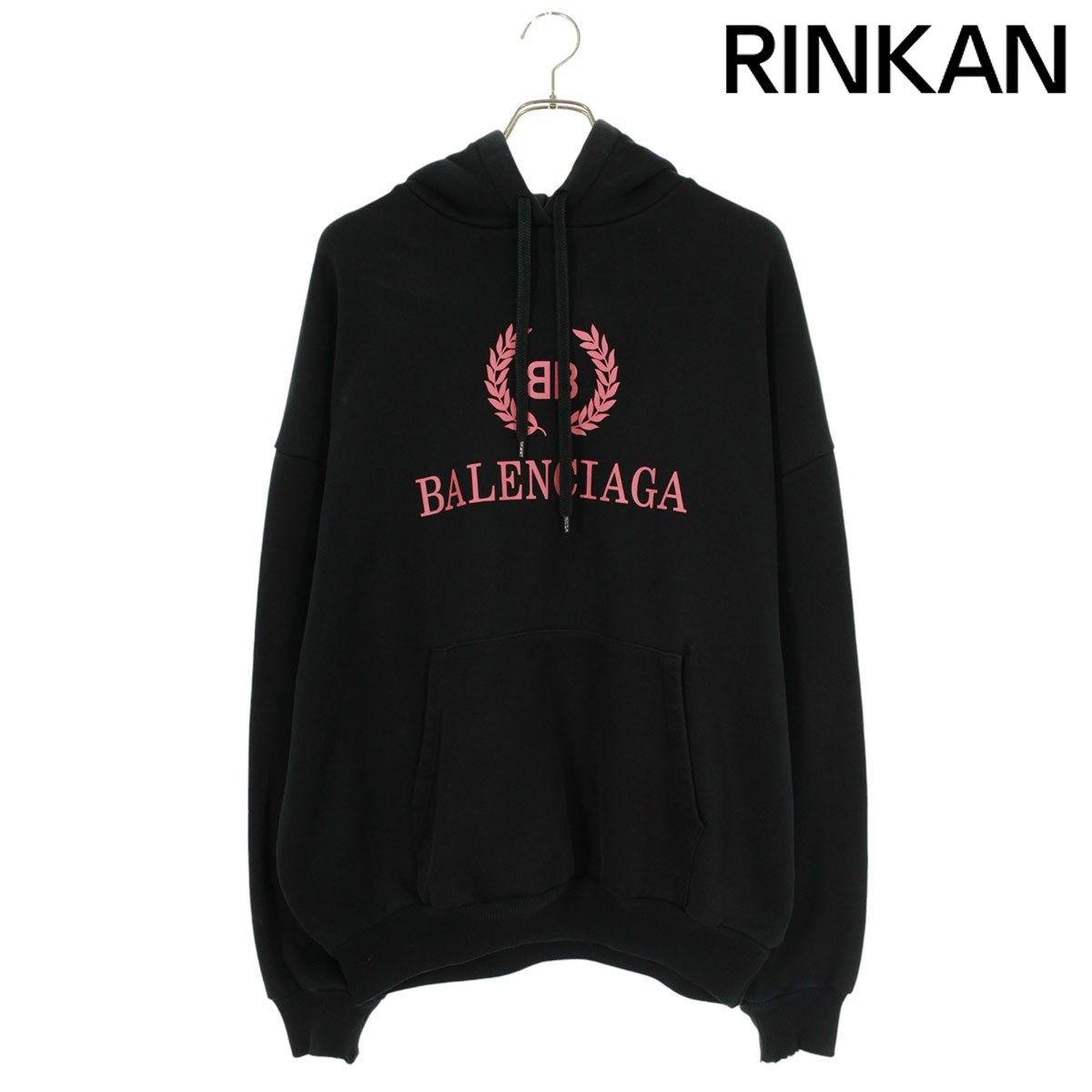 【BALENCIAGA】バック BB ロゴ プリント パーカー 中古・古着通販】BALENCIAGA (バレンシアガ) BBモードロゴ
