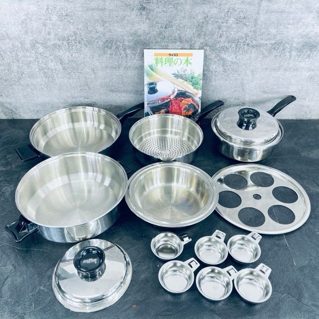 フライパン 鍋セット 含む INKOR インコア 5-PLY COOKWARE キッチンウェア ステンレス | 513235
