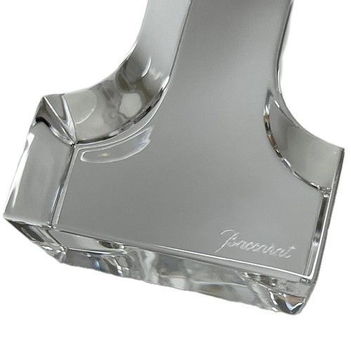 Baccarat バカラ ナンバーワン オブジェ クリスタルガラス クリア