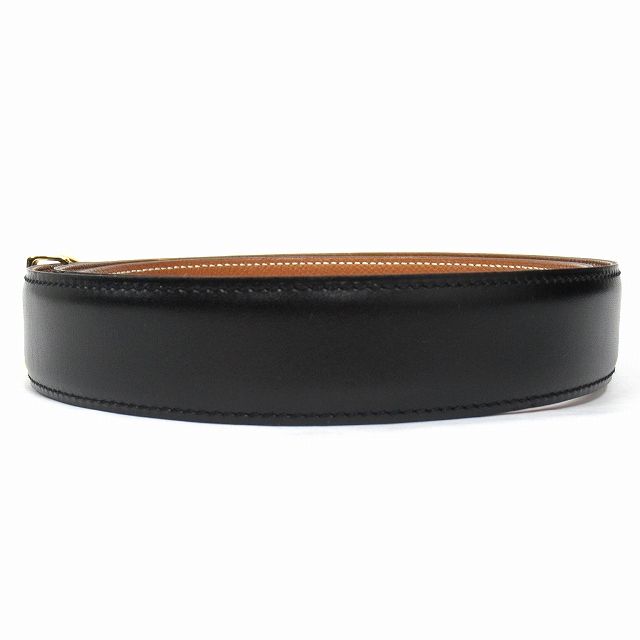 美品 エルメス vintage HERMES エトリエ リバーシブル ベルト ボックス