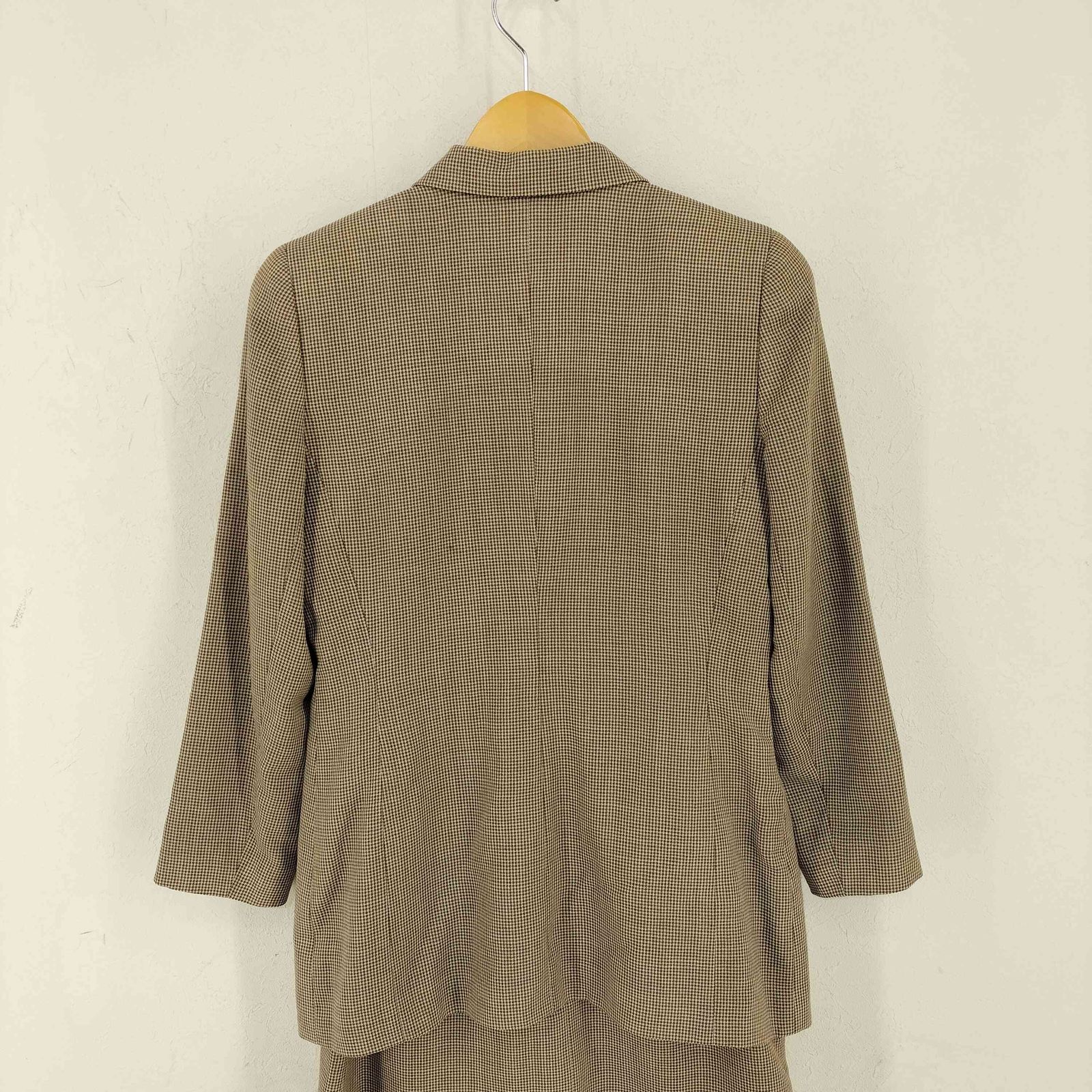 フォクシー FOXEY BOUTIQUE 4Bウールチェックジャケット スカート 