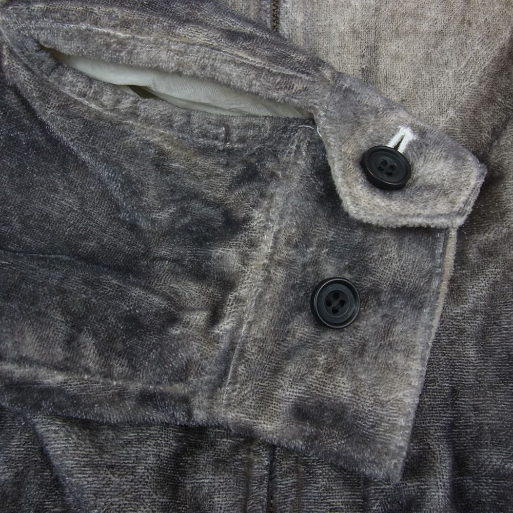 YOKE | JACQUARD LOOSED ZIP BLOUSON(DARK NAVY) | ジャガード