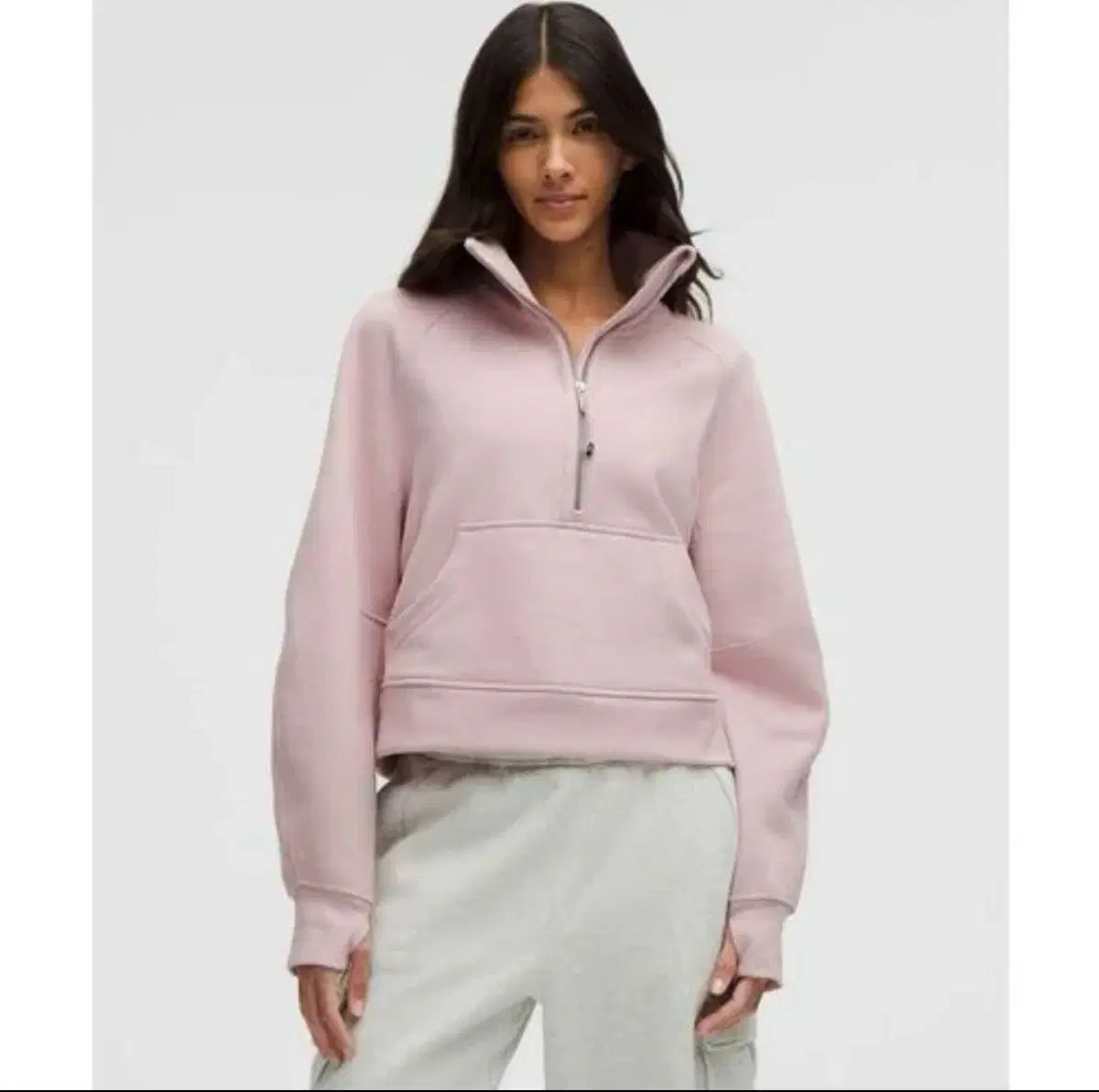 lululemon ルルレモン スキューバ オーバーサイズ ハーフジップアップ トレーナー
