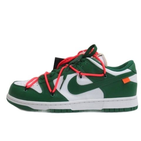 ナイキ NIKE × OFF-WHITE DUNK LOW LTHR|OW オフホワイト ダンクロー スニーカー CT0856-100 27cm AA GY51