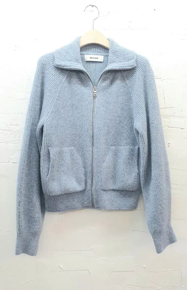 BEAKER ビーカー ジップアップ カーディガン 002