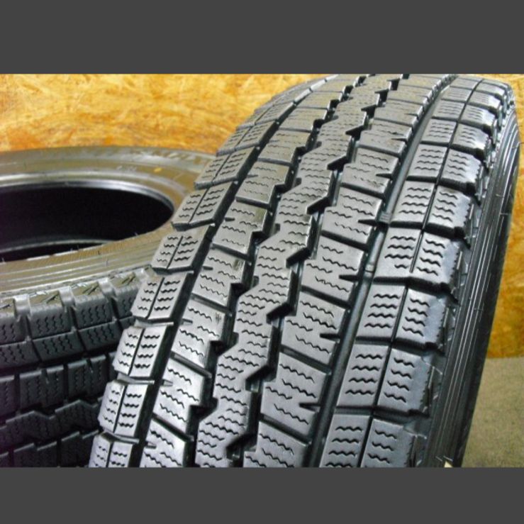 P-0352 本州送料無料 バリ山 195|80R15 107|105L LT 4本 ダンロップ タイヤホイール館 FFCRYSTALESIA_COM