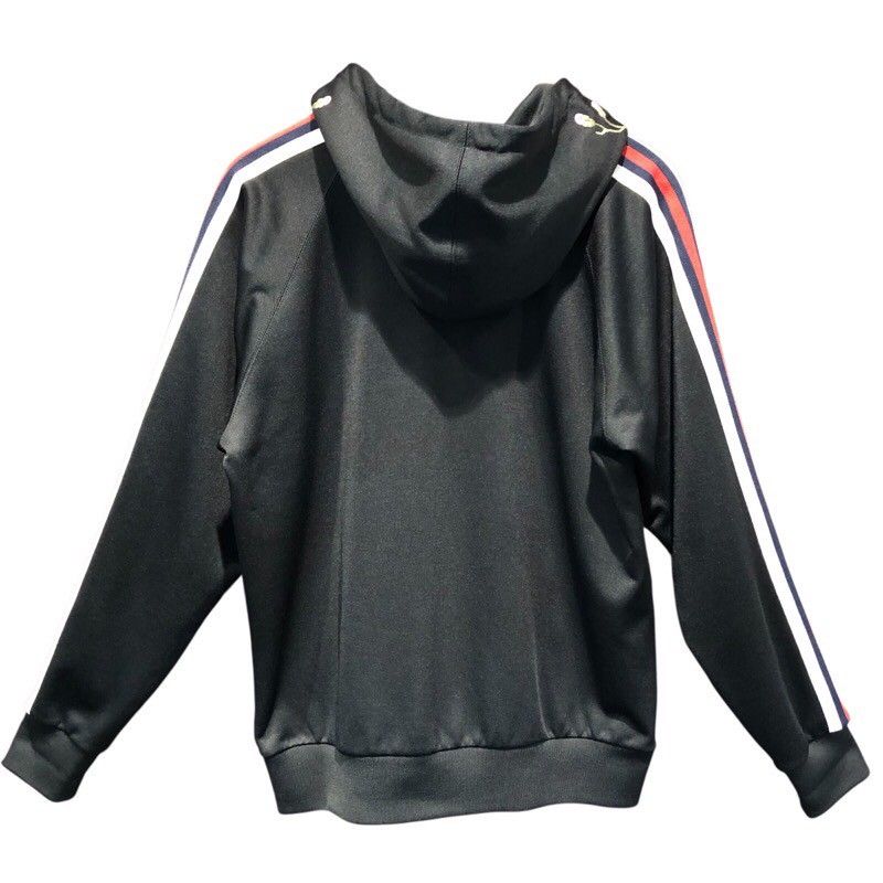 グッチ GUCCI フローラル刺繍ジップアップパーカー 472245 ポリエステル レディース パーカー