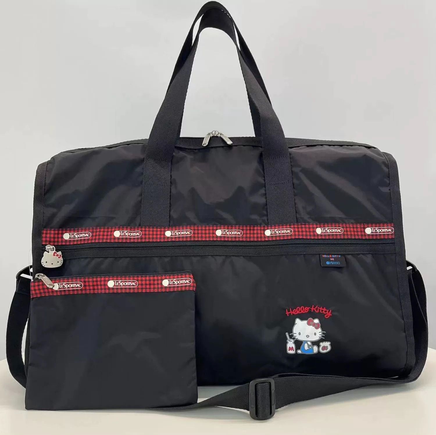 レスポートサック Lesportsac ハローキティー  ボストンバッグ トートバッグ  旅行バッグ 4319