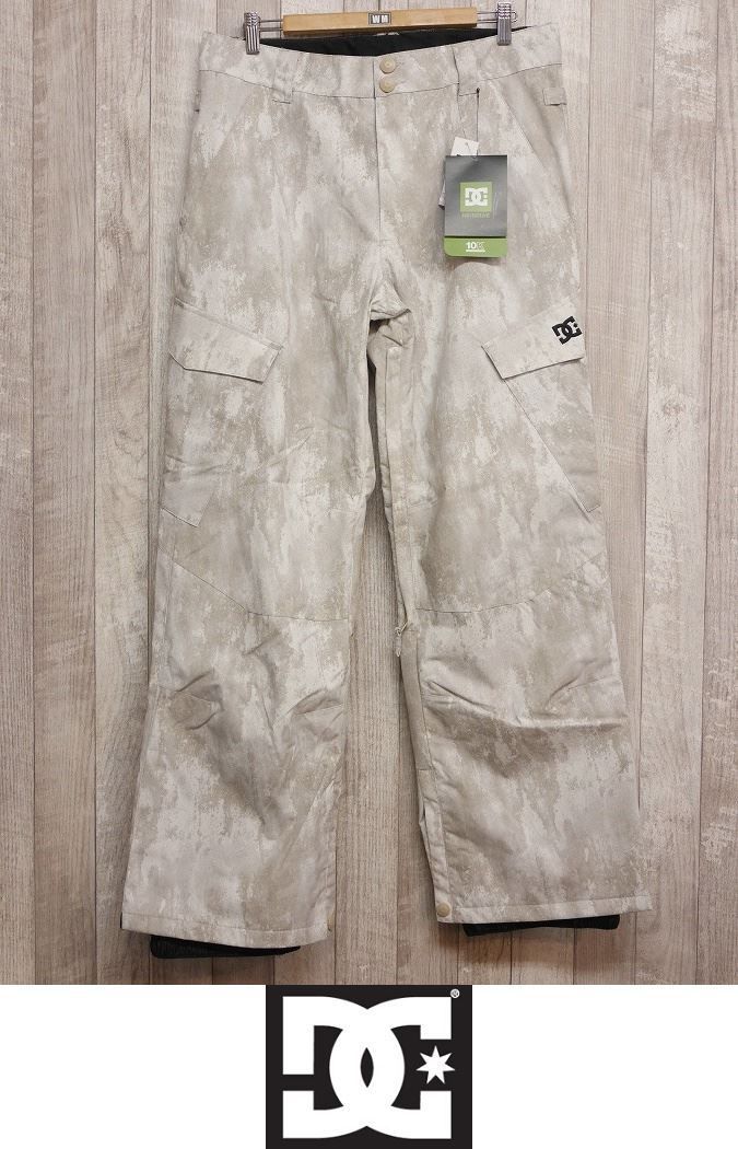 【新品:SALE】24 DC BANSHEE PANT - Mサイズ - Sand Stone(XCCW) 正規品 スノーボード ウェア パンツ