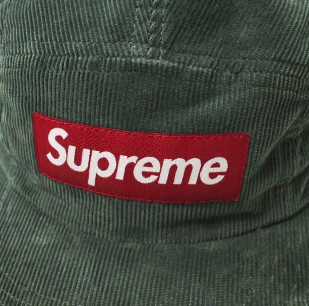新品 SUPREME シュプリーム 23AW アメリカ製 Corduroy Camp Cap