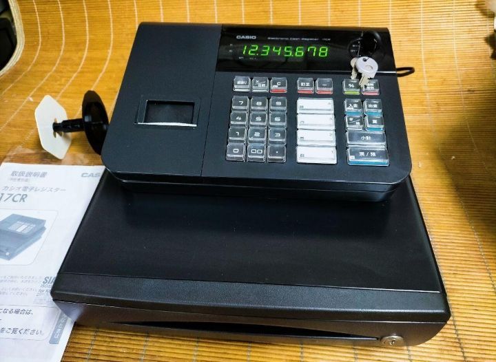 カシオレジスター　17CR　簡単便利特殊　送料込　666126 カシオレジスター17CR簡単便利特殊送料込666126