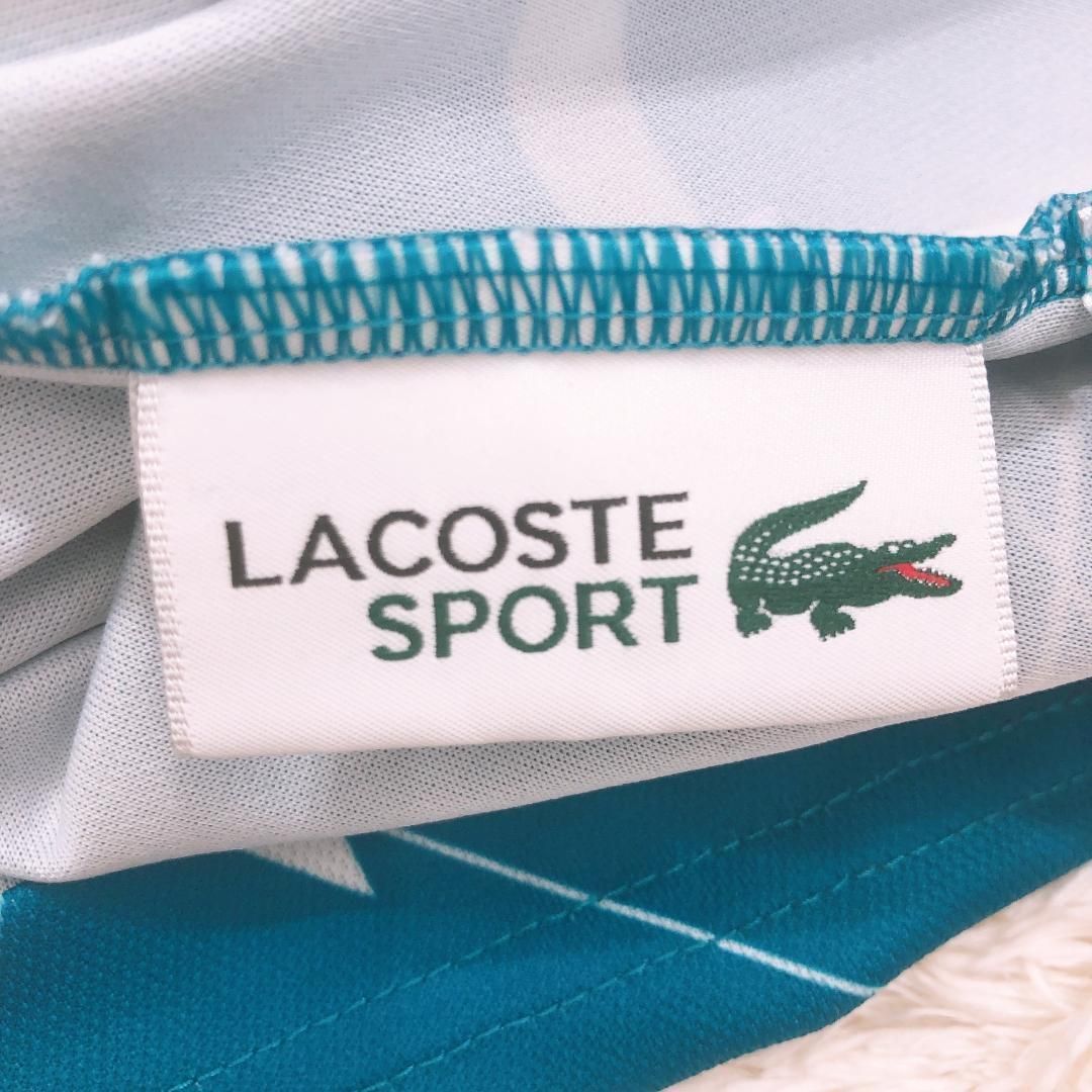 美品 LACOSTE 良品 ラコステ ロゴ入り 薄手 ワニ メンズ 半袖Tシャツ