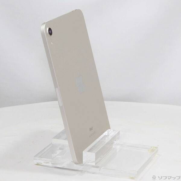 中古品〕 iPad mini 第6世代 64GB スターライト MK7P3J／A Wi-Fi