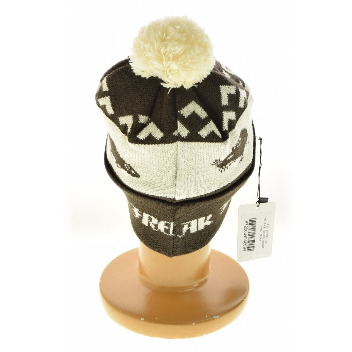 LastResortAB】RatRace PomPomFold Beanie ボンボンニット