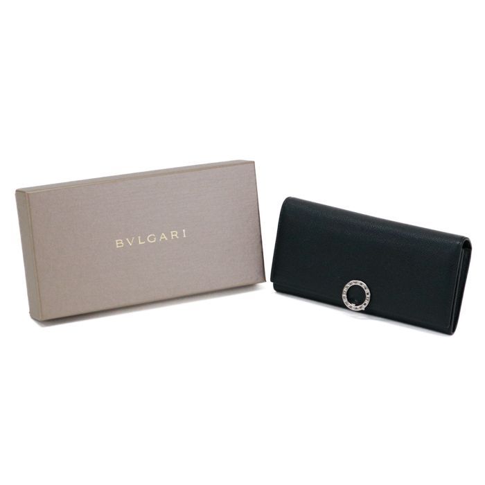 BVLGARI ブルガリ 長財布 クリップ レザー ラージ スマート☆BVLGARI  