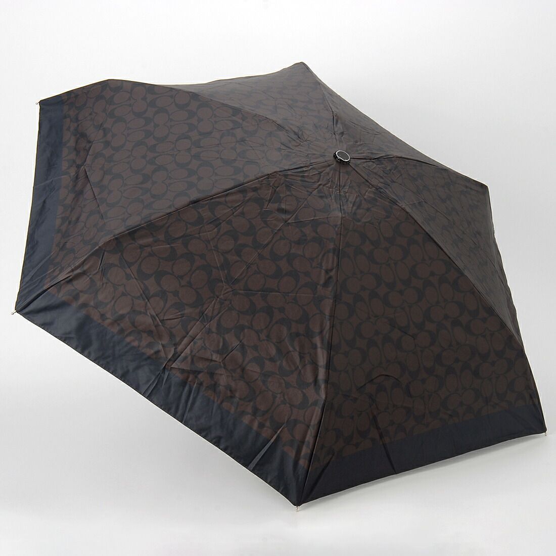 COACH コーチ 傘 シグネチャー UVカット99% 晴雨兼用 日傘 ミニ
