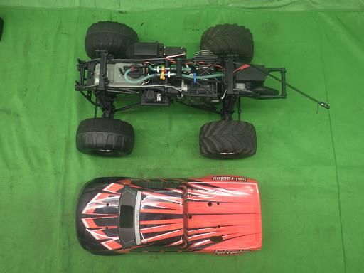 【中古】hpi NITRO MONSTER KING エンジンラジコン