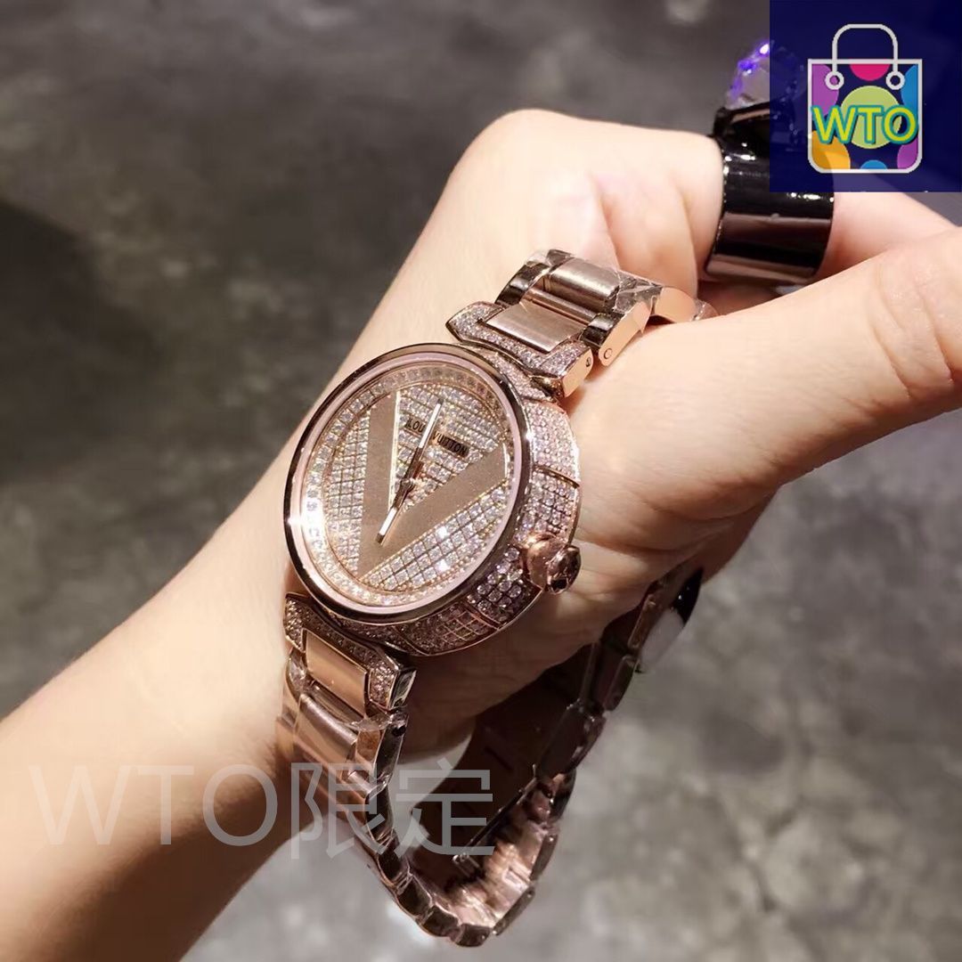 LOUIS VUITTON ルイヴィトン レディース腕時ケ 33mm｜スター