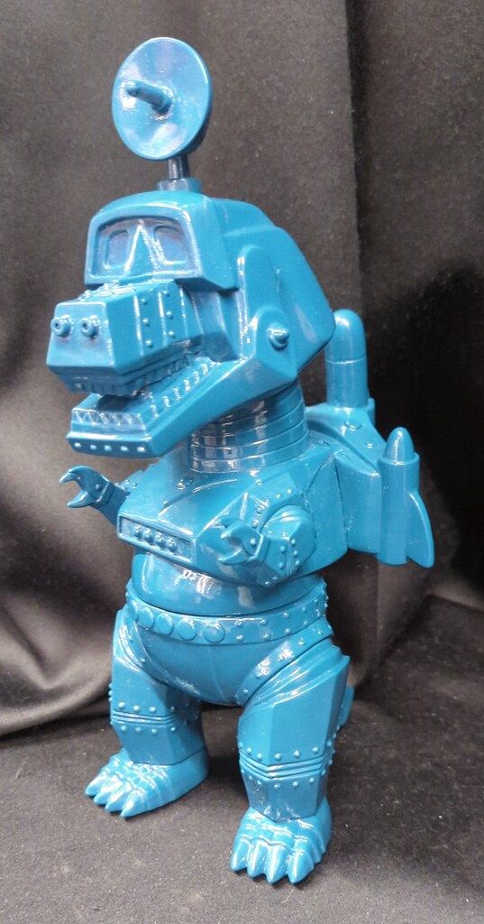 COJICA TOYS 恐竜獣シリーズ メカチラボ2号 紺色成型/シール付
