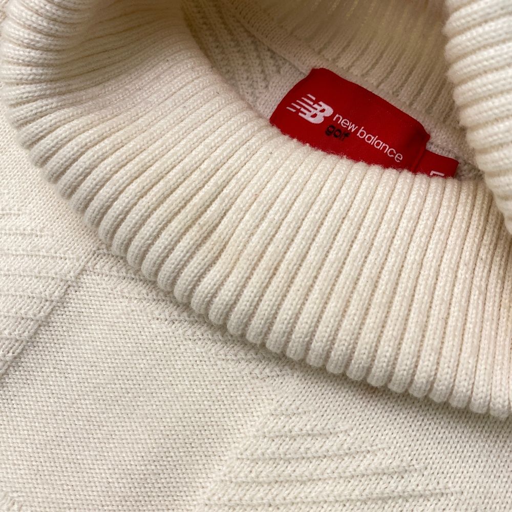 NEW BALANCE GOLFニューバランス タートルネック 長袖シャツ 0 サイズ：1 NEW BALANCE GOLF ニューバランス ウール混 タートルネック