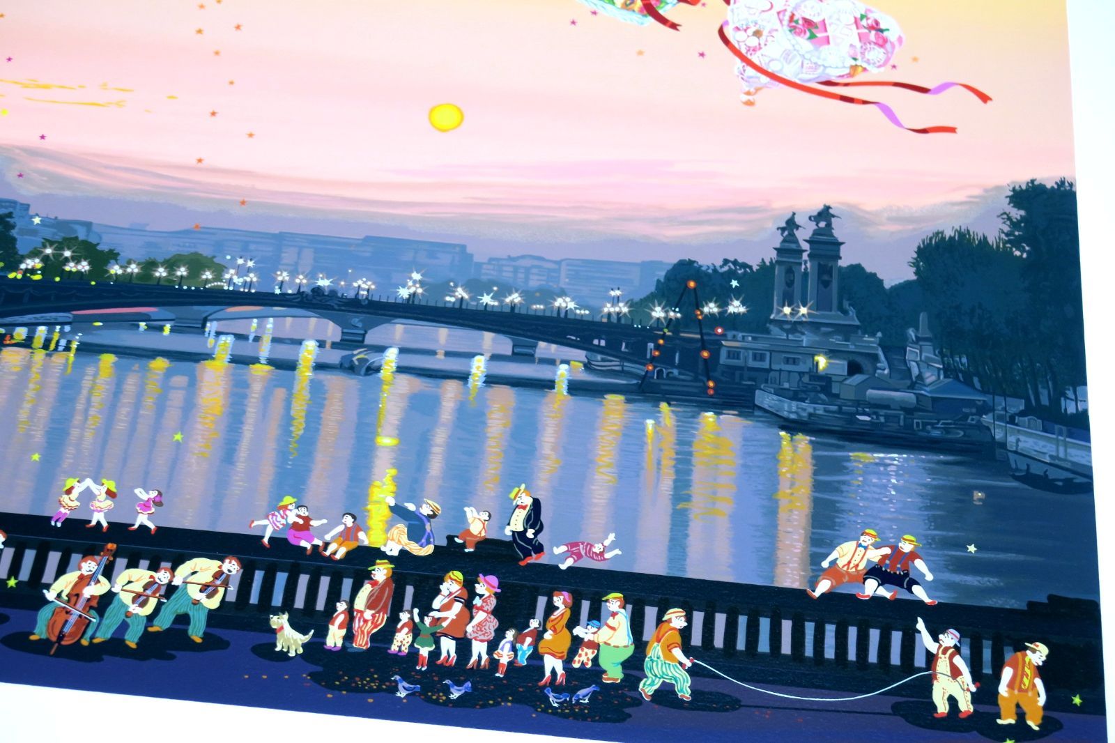 ヒロ・ヤマガタ】 ラブレター シルクスクリーン 山形博導 大判：額装