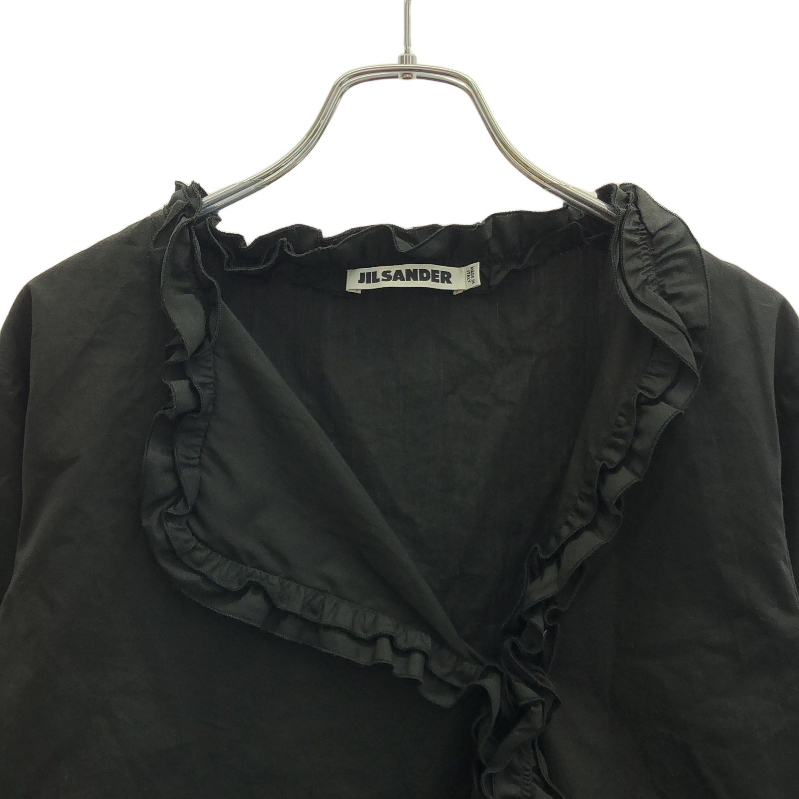 ジルサンダー JIL SANDER ブラウス ブラウス ブラック コットン