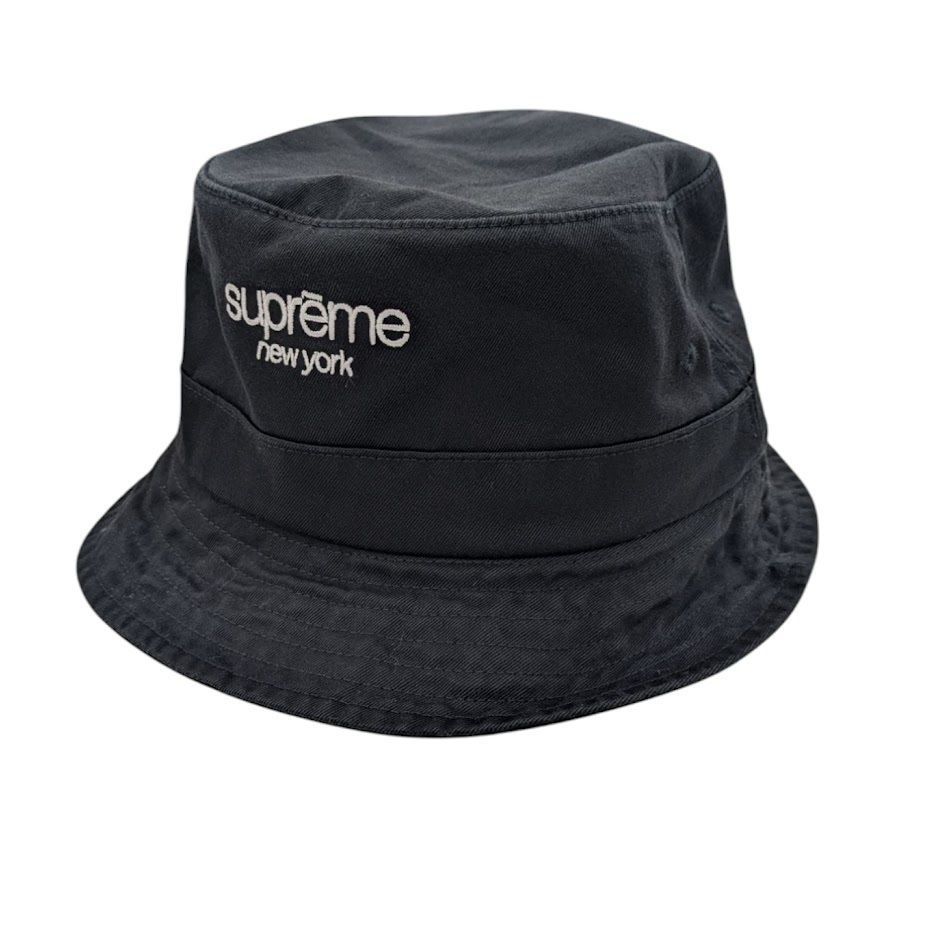 SUPREME Supreme Classsic Logo Crusher シュプリーム クラッシャーハット バケットハット ブラック サイズ M|L