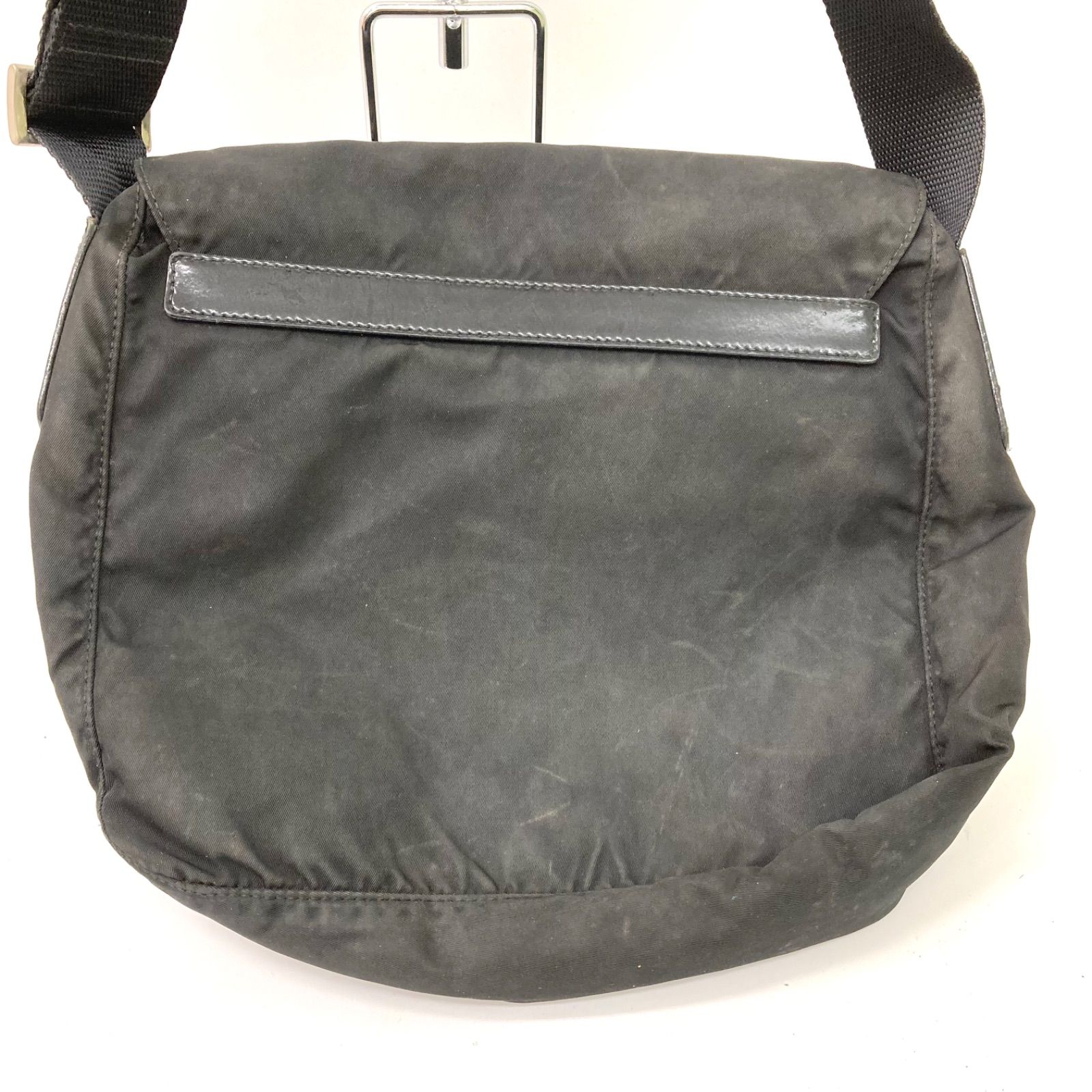 PRADA】プラダ ナイロン B8994 斜め掛け ショルダーバッグ 黒 ブラック ☆ - メルカリ