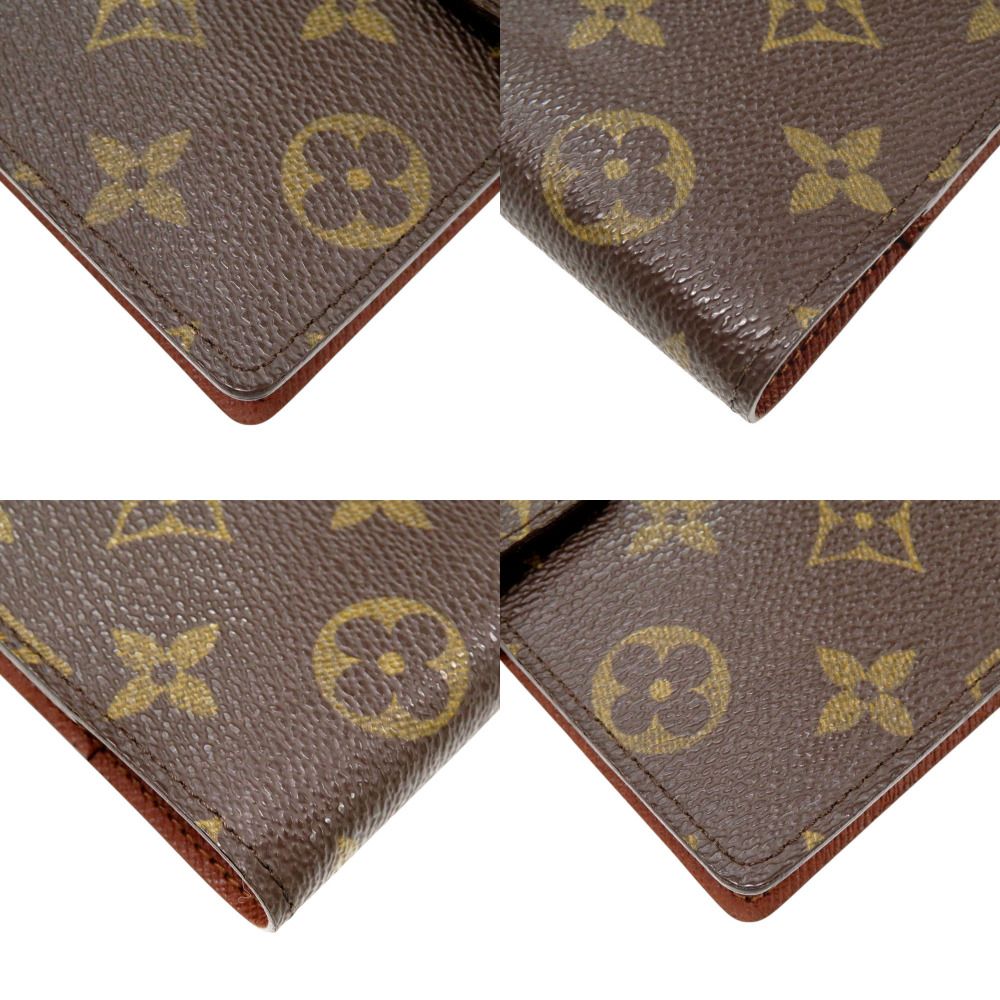 美品 ルイ ヴィトン アジェンダPM モノグラム R20005 ブラウン 手帳