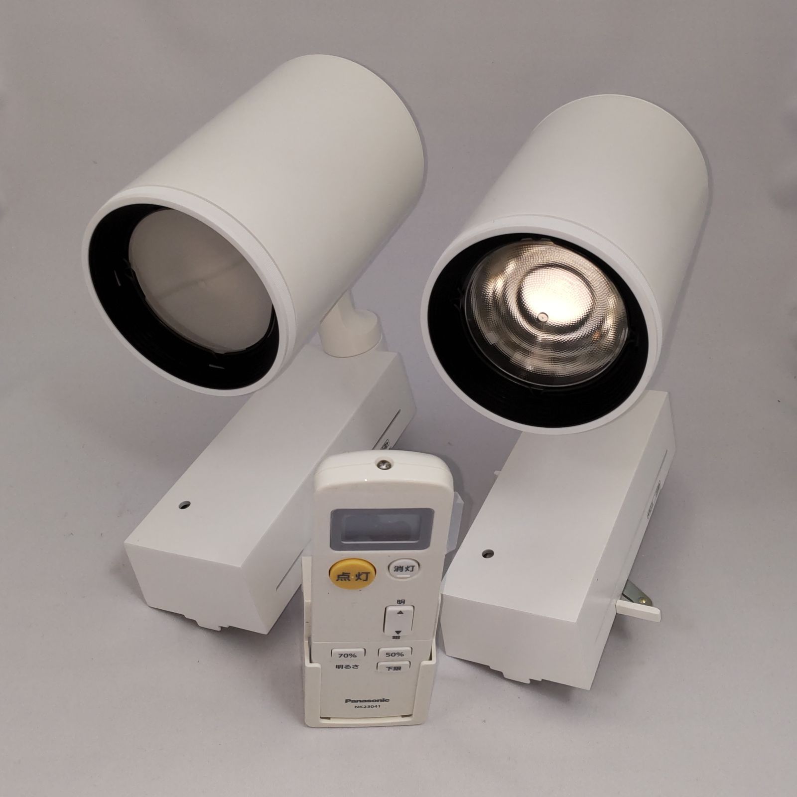 【Panasonic未使用品】 LEDスポットライト NTS05511W×2個、NK23041×1個