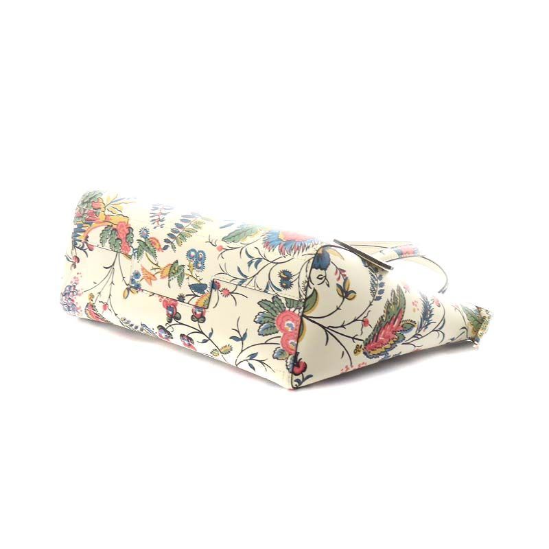 超美品 トリーバーチPARKER FLORAL レザートート ショルダー トリーバーチ バッグ（柄：花柄、フラワー）のおすすめ人気商品