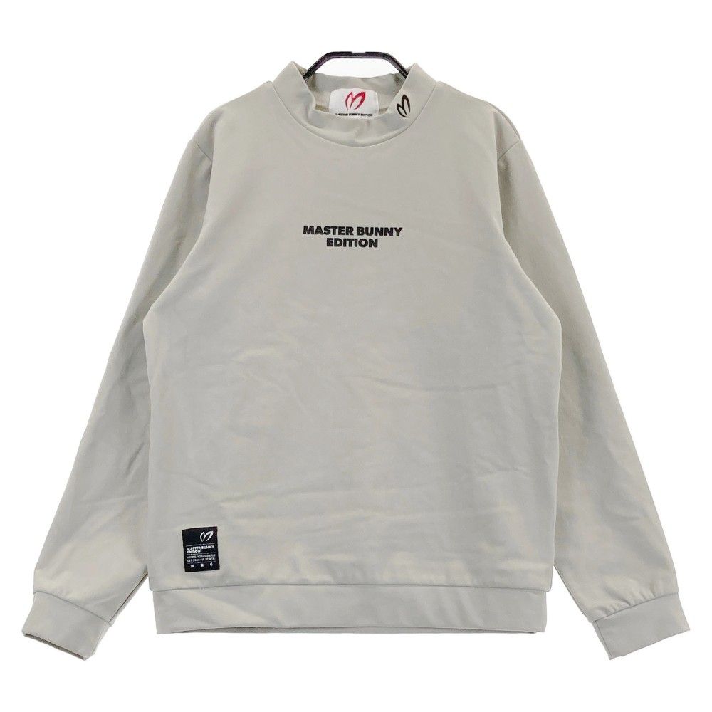 マスターバニーエディション 長袖モックネックシャツ カットソー サイズ2 サイズ：2 MASTER BUNNY EDITION マスターバニーエディション モック