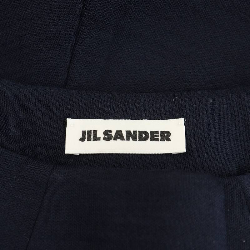 JIL SANDER ジルサンダー ひざ丈スカート 濃紺 4104824O0082 ☆JIL SANDER NAVY☆膝下丈ネイビースカート