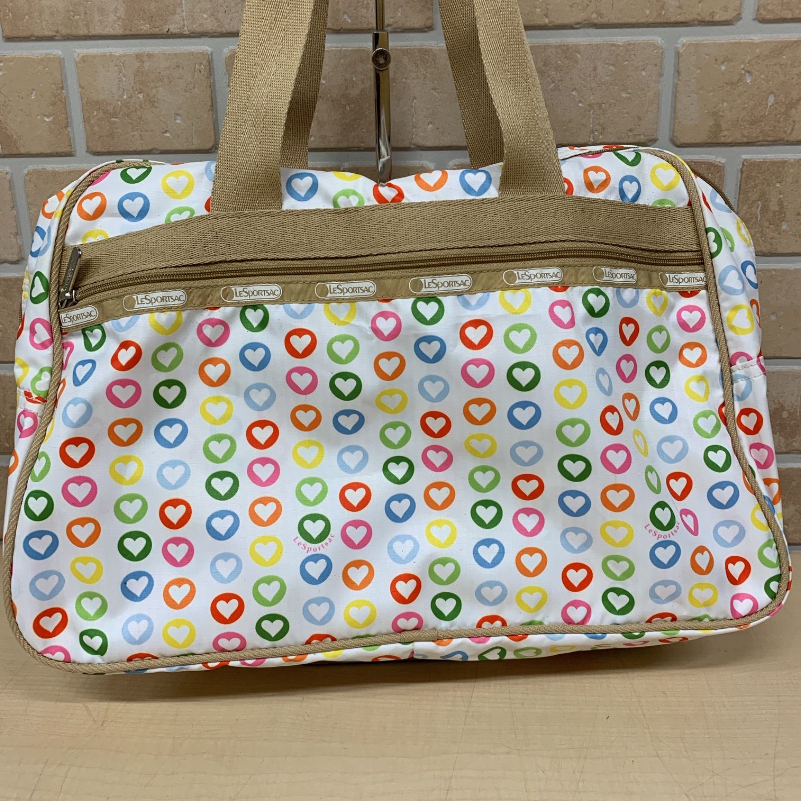 63 LESPORTSAC レスポートサック ボストンバッグ ハート - メルカリ