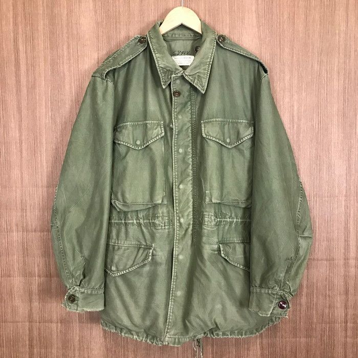 米軍実物 50s U.S.ARMY M-51 フィールドジャケット サイズ メンズ M位 50年代 ミリタリー 古着 s24122096