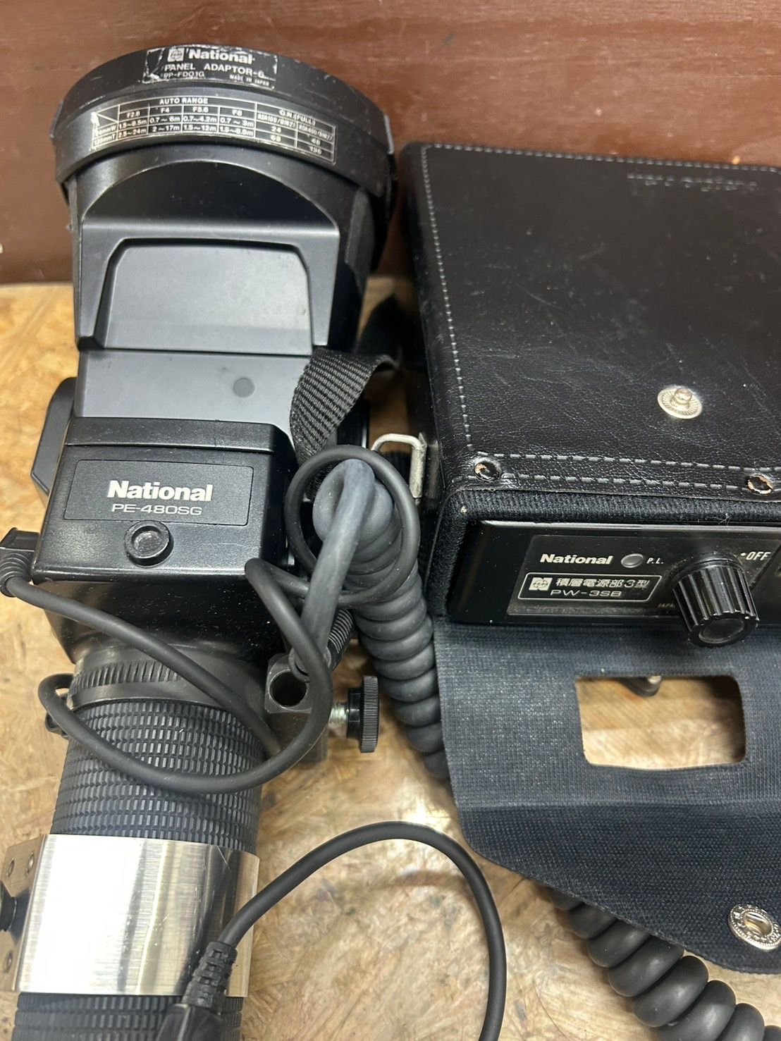 h8842 ストロボ まとめ National PE-480SG 2個 PE-3066G 2025年最新