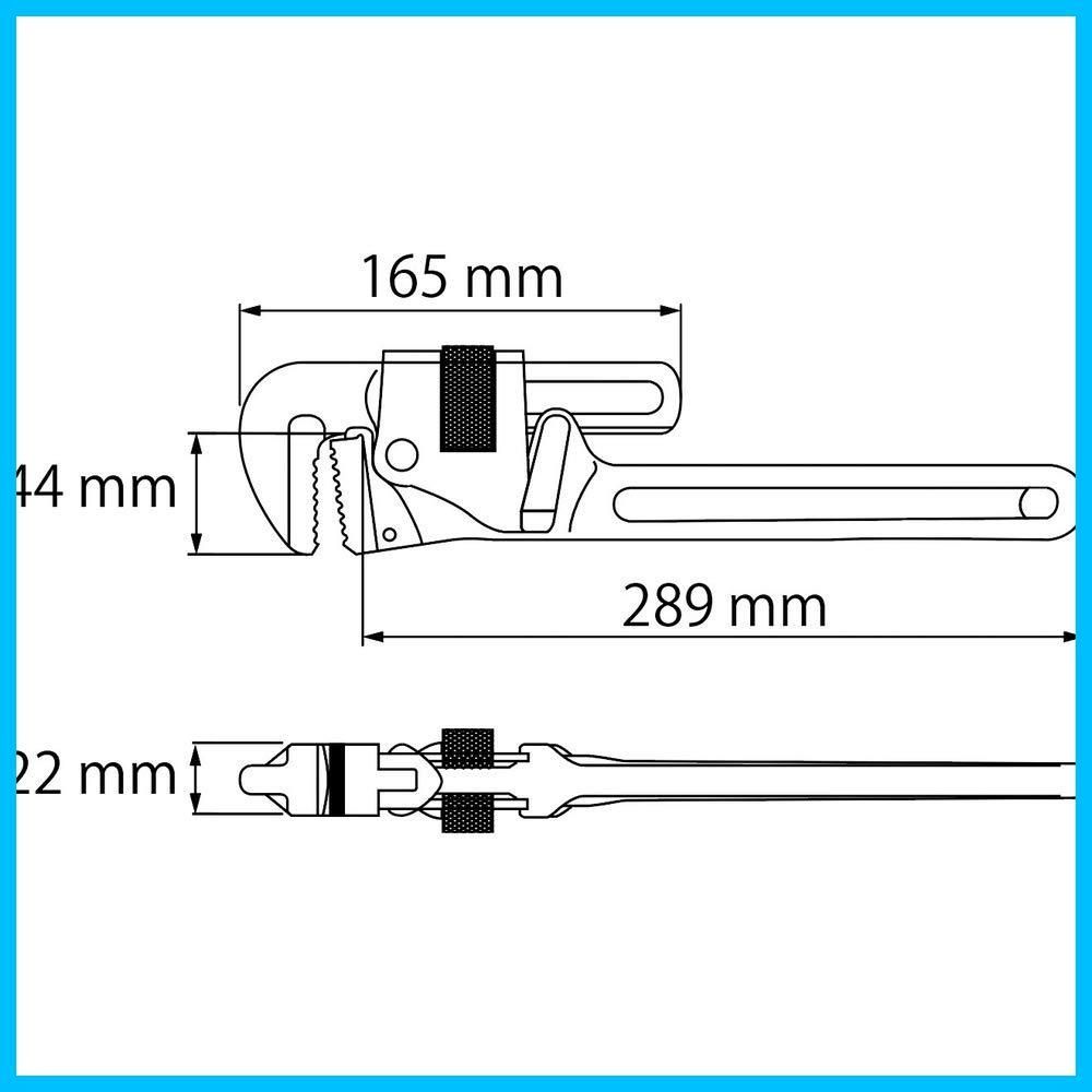 特価商品】ロブテックス アルミパイプレンチ 350mm APW350 - メルカリ