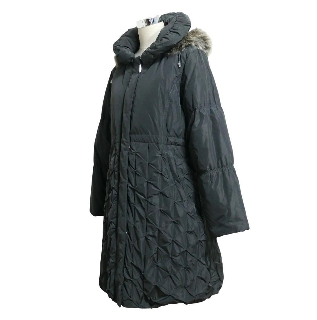 極美品 BALMAIN PARIS バルマン サイズⅬ 2WAY ブルーフォックスファー