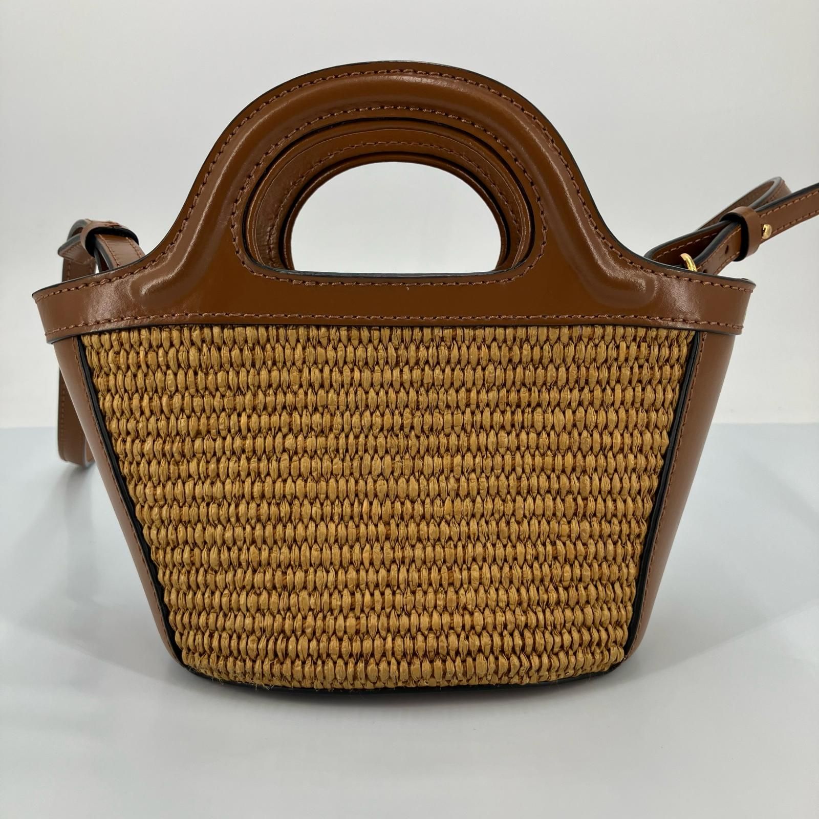 【イオン広店】 中古 MARNI | マルニ ショルダーバッグ TROPICALIA BAG /MICRO ブラウン 【122】 イオン広店】 中古 MARNI | マルニ ショルダーバッグ TROPICALIA BAG