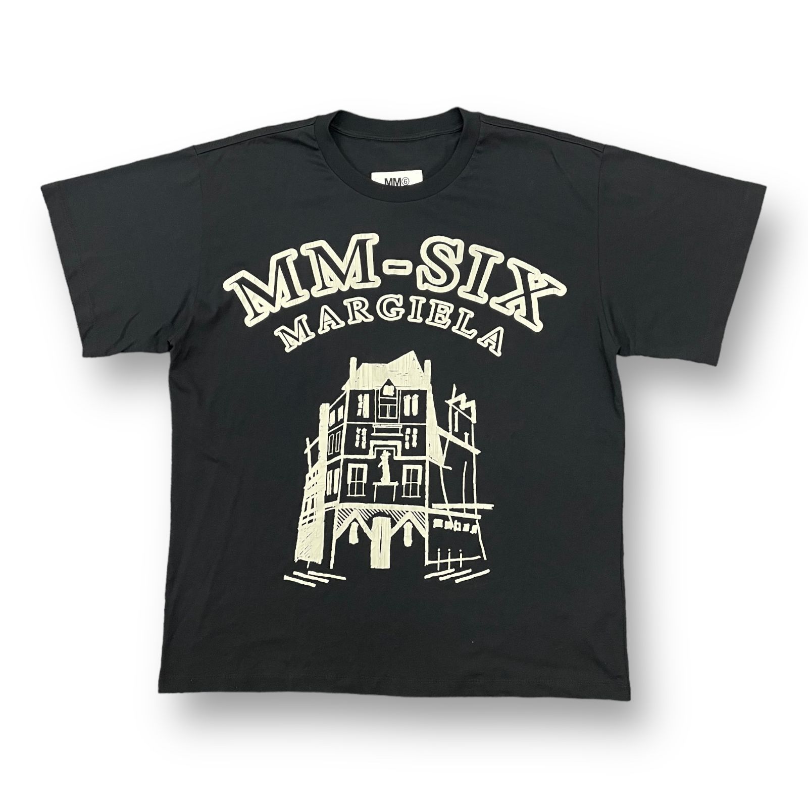 定価31900円 国内正規 MM6 Maison Margiela 23SS グラフィック ロゴ T