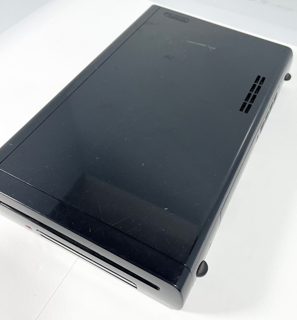 Nintendo WiiU 本体のみブラック 32GB 動作確認済み 初期化済み 清掃