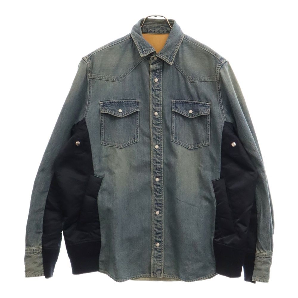 完売品新品試着のみsacai ドッキングデニムジャケット